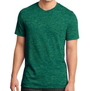 Young Mens - Green Gravel - Notch Crew Tee